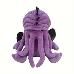 CthulhuCraft Octopus Plush Toy Purple Soft Polyester Ideal for Kids 3
