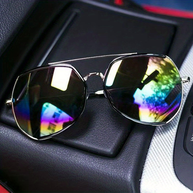 Men's Large Frame Sunglasses Unisex Driving Glasses