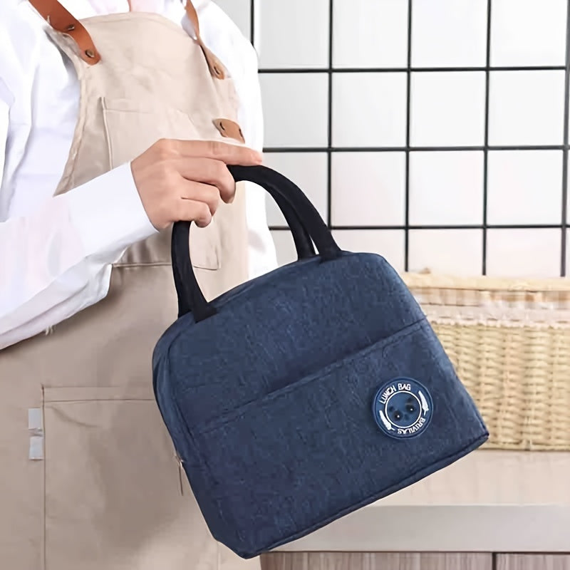 Outdoor Portable Lunch Bag Insulation Bento Bag Large Carrying Picnic Bag
