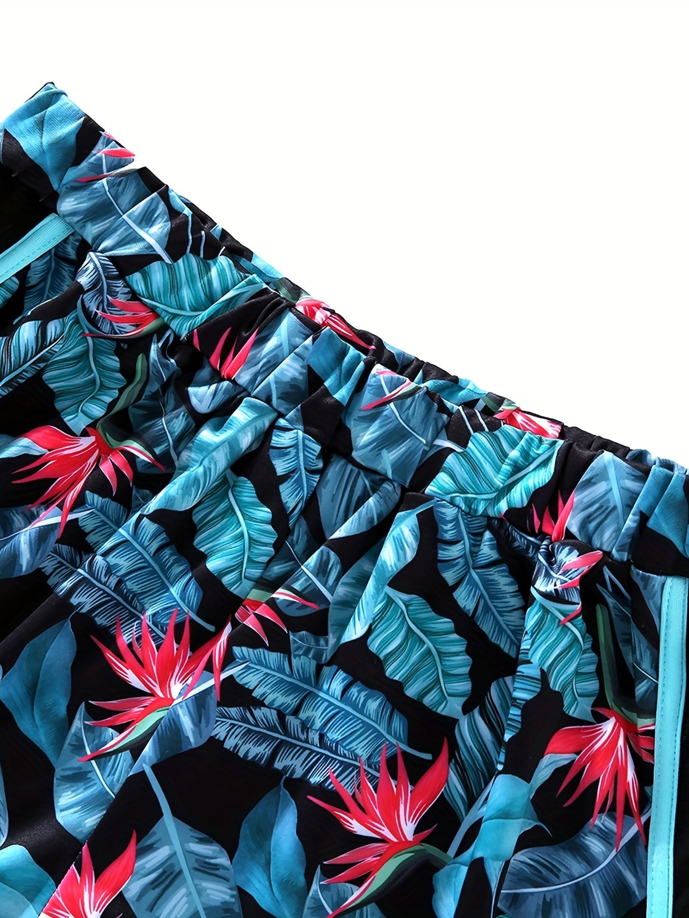 2pcs Girls Digital Graphic Swimsuit Summer Kids Clothes