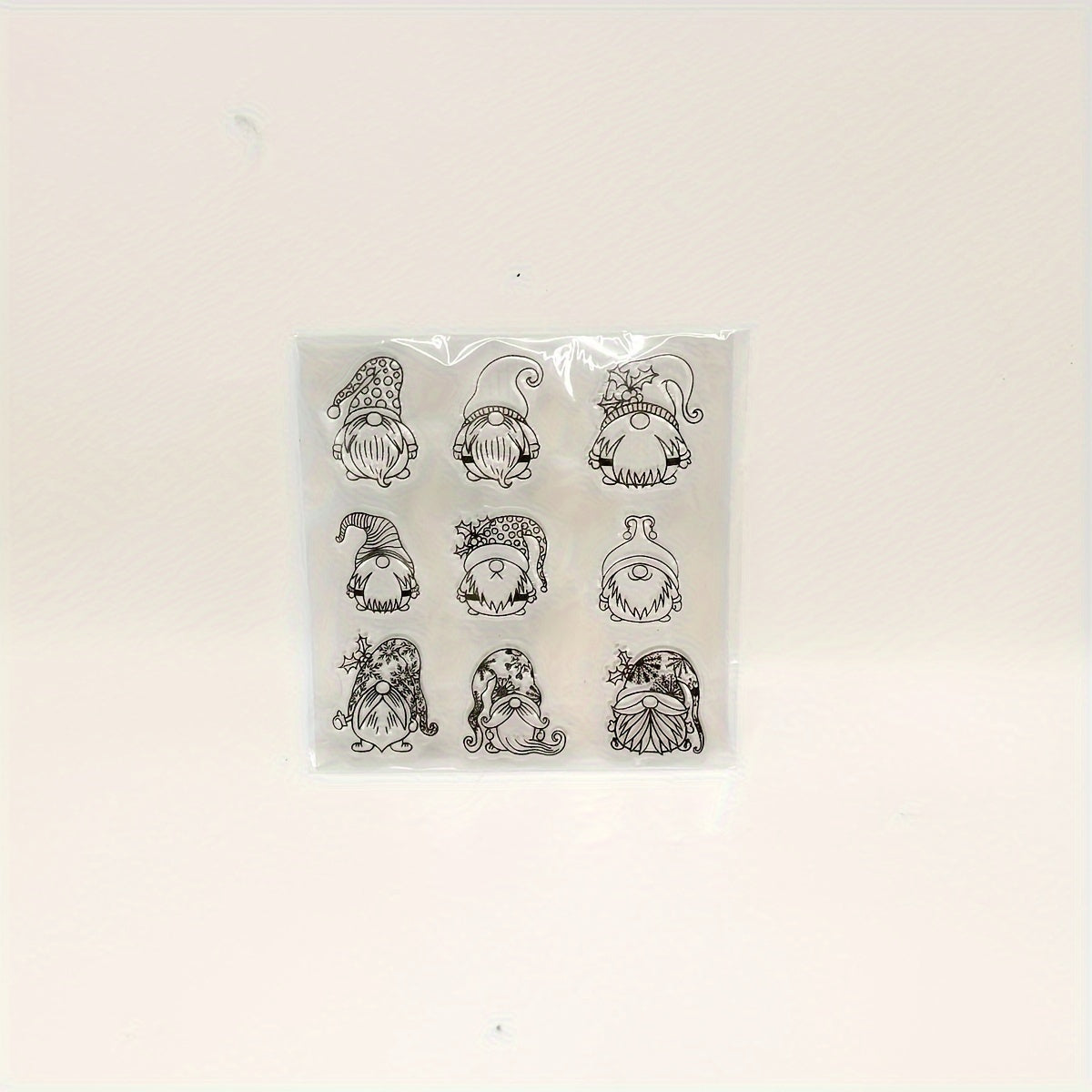 1pc Santa Claus Painting Tool DIY Scrapbook Silicone Stamp