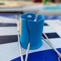 Silicone Surfboard Water Bottle Holder Cup Rack Drawstring Fixed Accessories