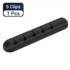 Desktop Cable Organizer Data Cable Clip Holder Charging Cable Holder Winder