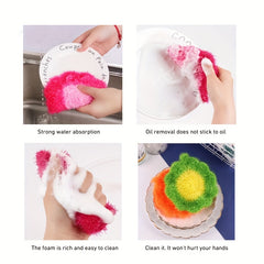 Hand Crocheted Dish Towels Soft and Absorbent Cleaning Towels