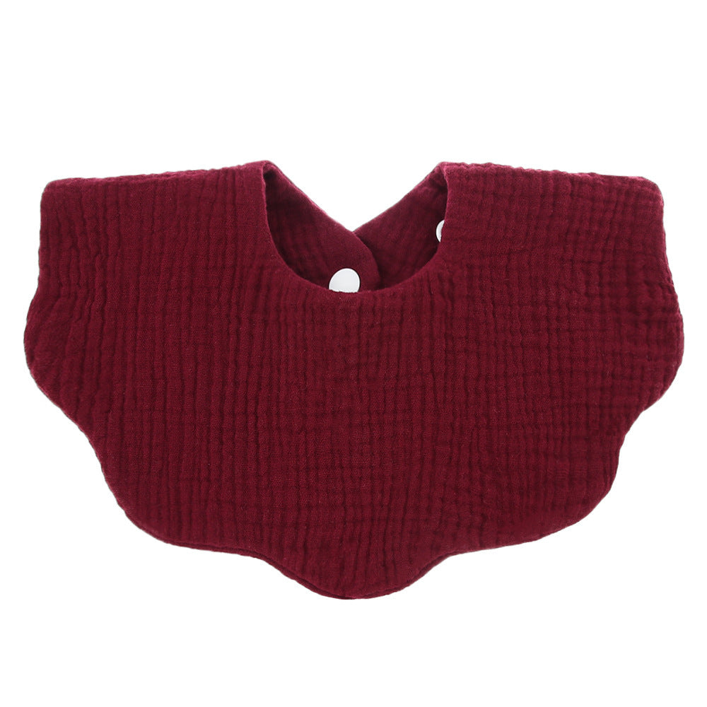 Soft Baby Feeding Bib and Washcloth Set