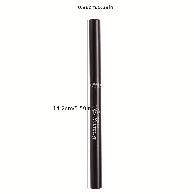 Double Ended Eyebrow Pencil Triangular Tip Easy Applying Eyebrow Shaping Pen