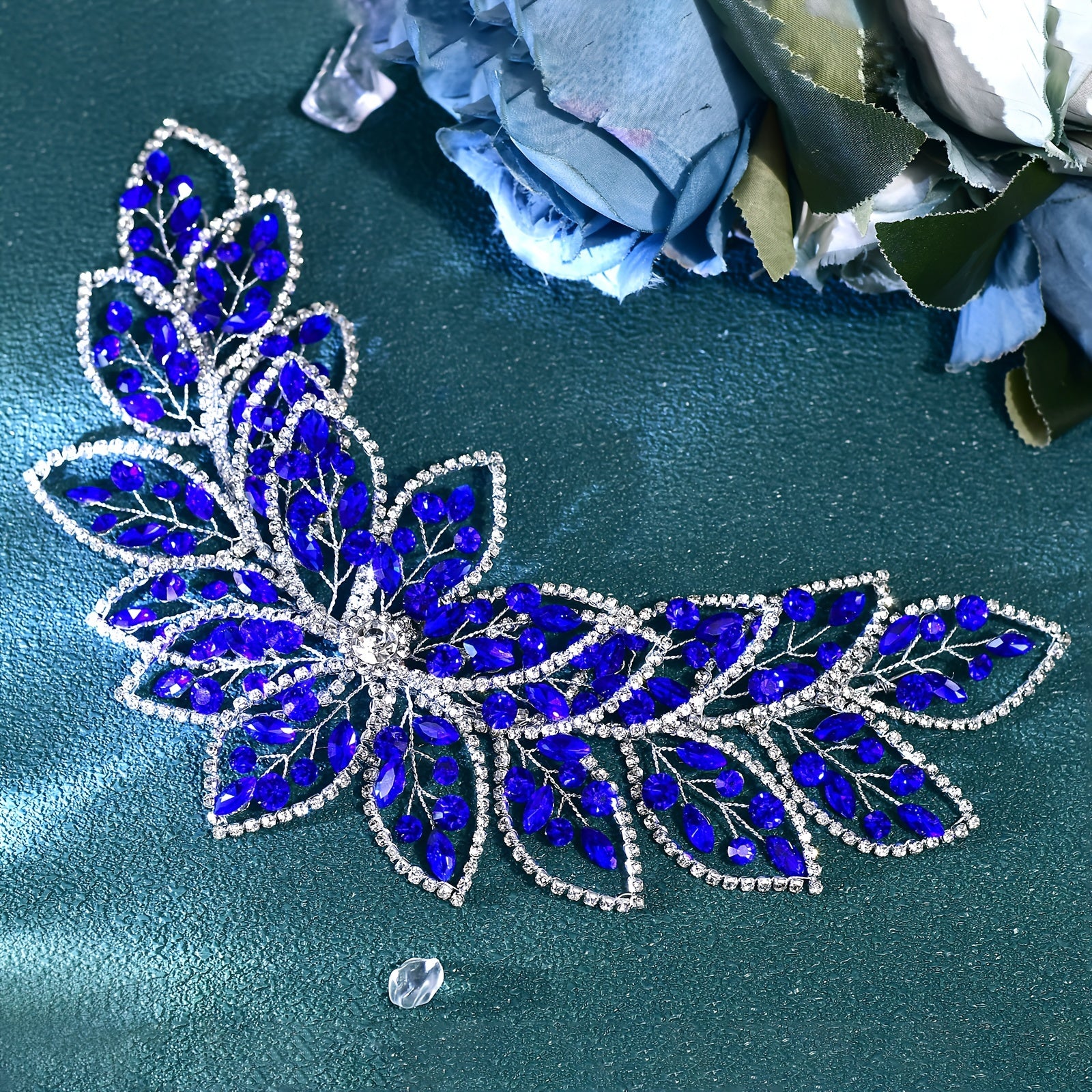 Rhinestone Headband Sparkling Accents for Weddings Proms & Special Occasions