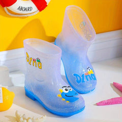 Kids Dinosaur Rain Boots Non Slip Waterproof