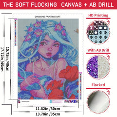 5D Flocked Canvas AB Round & Square Core 12 16in Kits