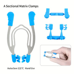 Dental Metal Spring Clip Matrix Ring Teeth Replacement Tool