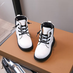 Boys Zipper Boots Lightweight Non Slip All Seasons