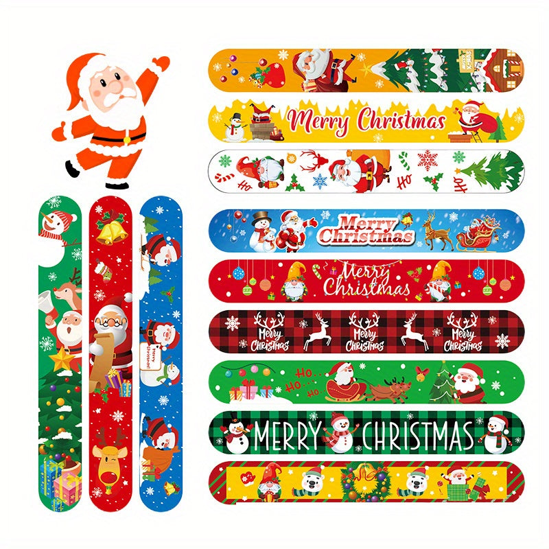 12 24pcs Christmas Bracelet Wristband Party Supplies Gift Outdoor