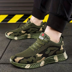 Men's Camo Lightweight Casual Shoes Non Slip Sneakers