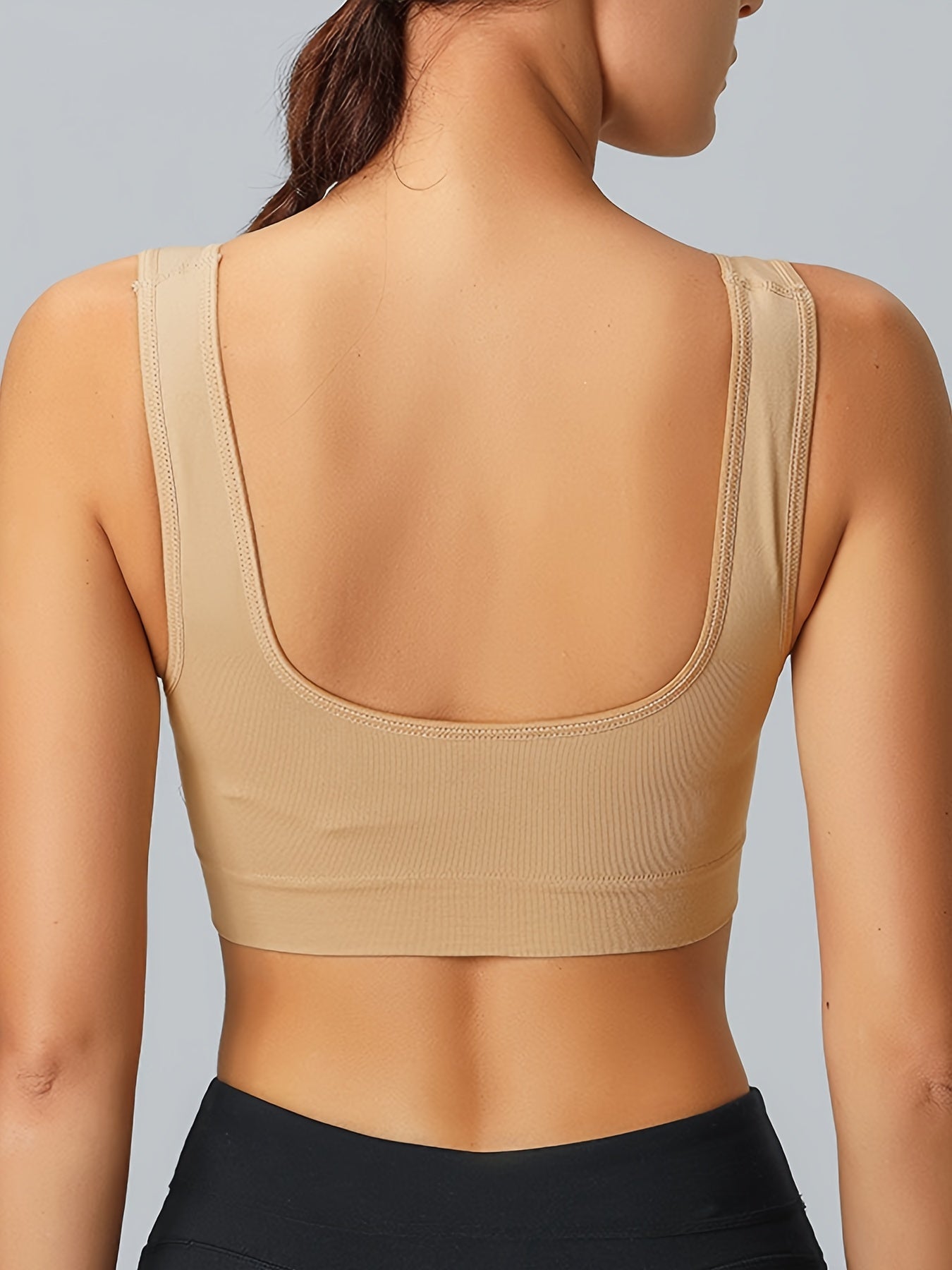 Adjustable Wireless Sports Bra for Yoga Fitness Women's Lingerie