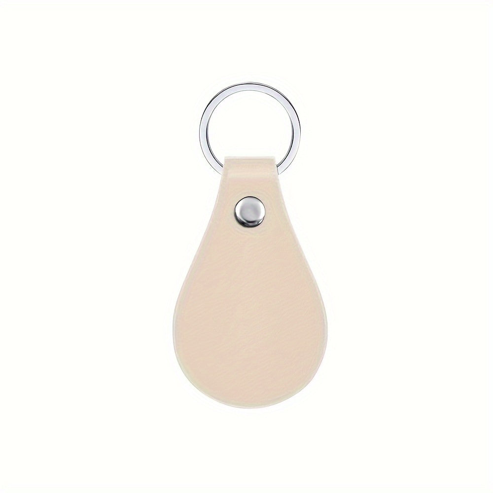 6pcs Multicolor PU Leather Keychain With Rivets