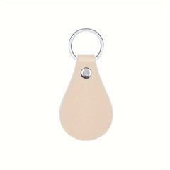 6pcs Multicolor PU Leather Keychain With Rivets