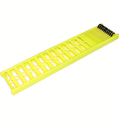 Organized Fishing Snelled Hook Holder Storage Tray for Jigs and Hooks