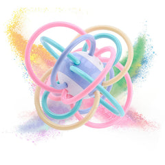 Baby Sensory Teether & Rattle Toy, Perfect Infant Gift