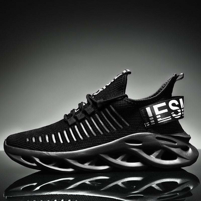 Men's Slip on Blade Sneakers Breathable Athletic Shoes