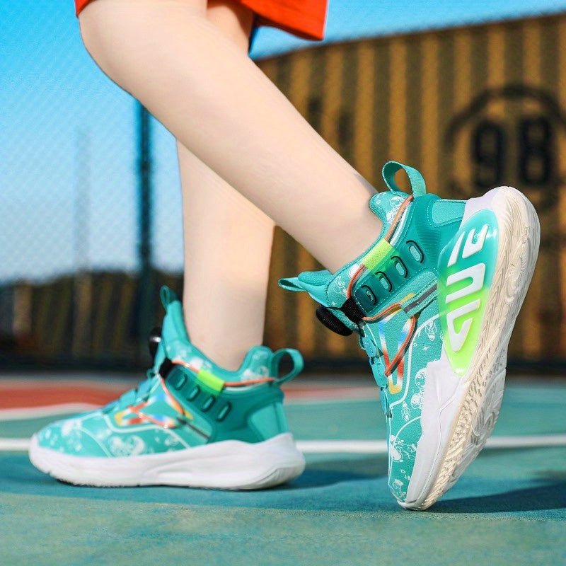Kids Doodle Cushioned High Top Sneakers
