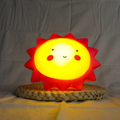 Lovely Sun Lamp Creative Night Lamp Room Decoration Table Lamp Bedside Lamp