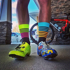 Cycling Sport Socks Breathable Crew Socks For Running Basketball