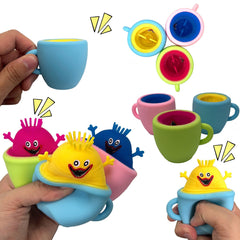 Creative Squeeze Cup Toy Monster Pinch Fun And Easy Perfect For Play House Toy