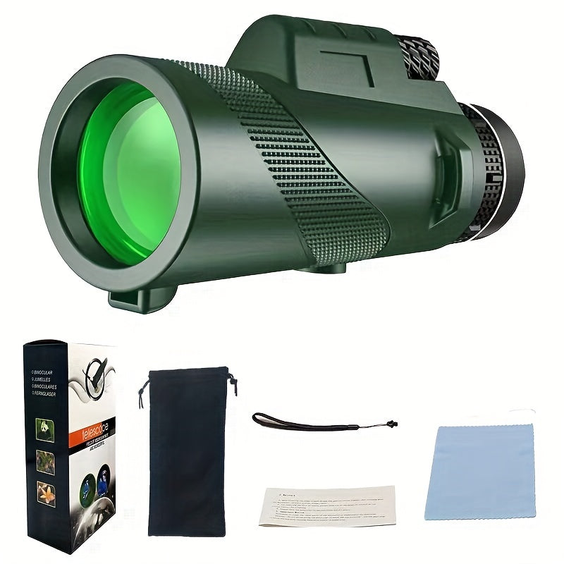 Monocular Telescope Long Range Zoom BAK4 Prism Telescope