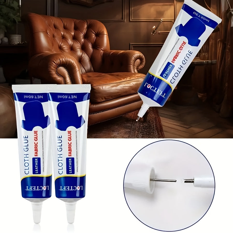 1pc Upgraded Leather Fabric Glue Waterproof Repair Fix Leather Sofa Clothes