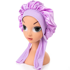 Baby Satin Bonnet Sleeping Cap for Boys and Girls
