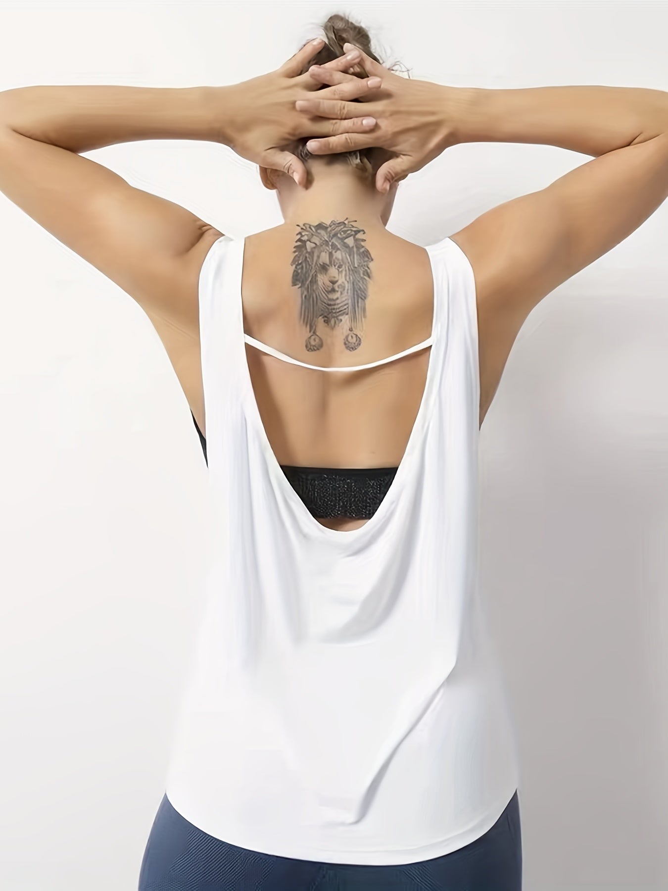 Breathable Backless Women's Sports Top