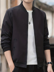 Men's Lightweight Zip Up Windbreaker Jacket