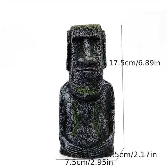 Aquarium Easter Island Pharaoh's Adornment Fish Tank Decoration