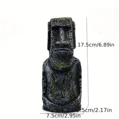 Aquarium Easter Island Pharaoh's Adornment Fish Tank Decoration