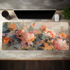 Watercolor Flower Mouse Pad Non-slip Waterproof Office Game Table Mat