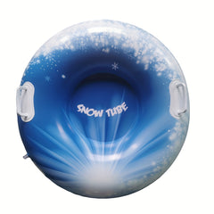 PVC Inflatable Skiing Ring Outdoor Skiing Mat Toy