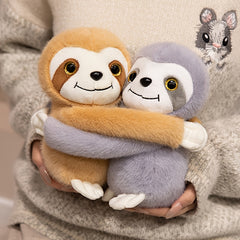 Hugging Sloth Brothers Two piece Set Plush Toys Simulation Sloth Plush Animal