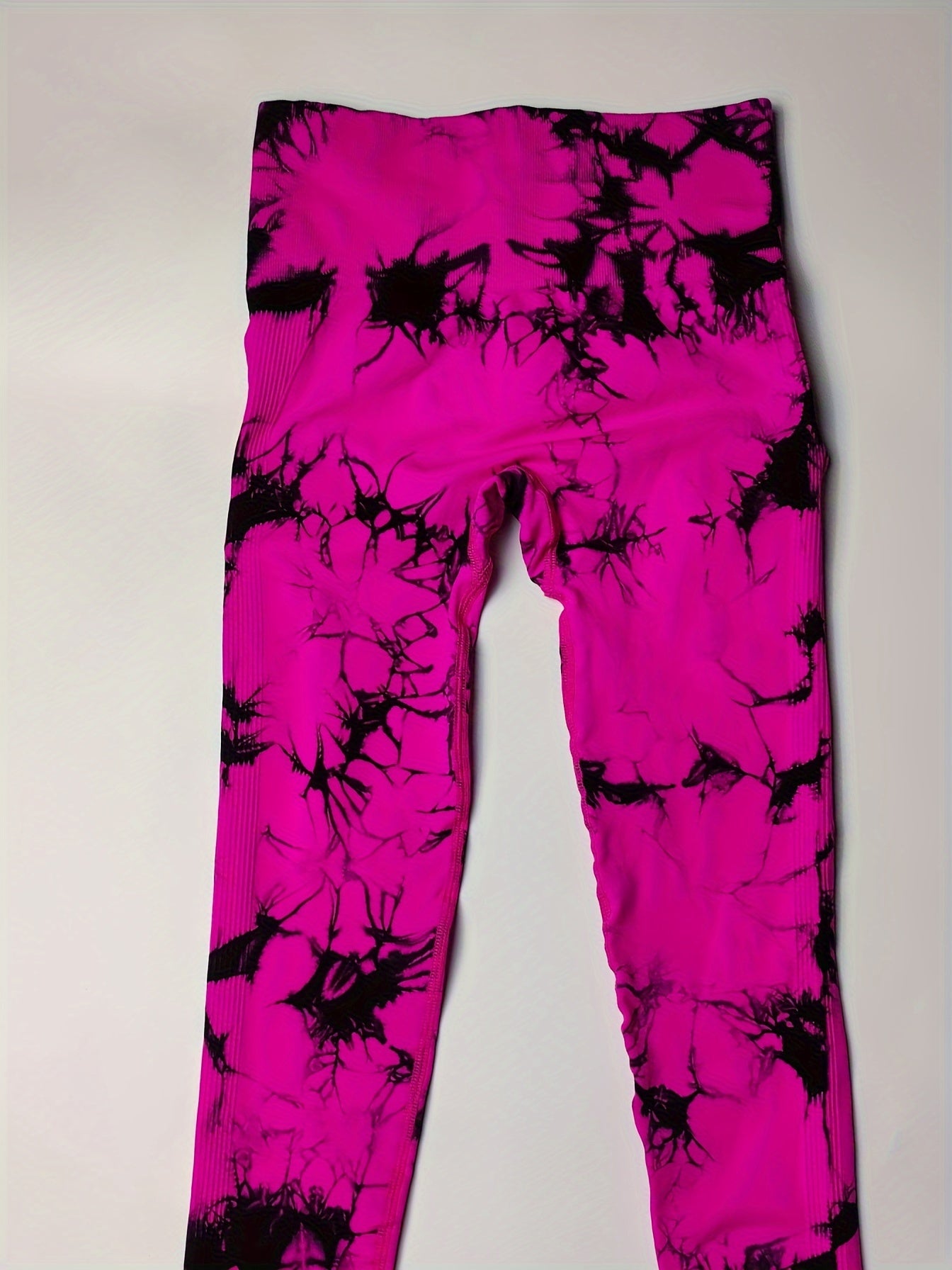 Tie Dye Yoga Tights High Stretch Tummy Control Gym Leggings