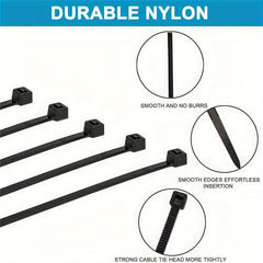 100pcs Heavy Duty Cable Zip Ties 29 46 Cm