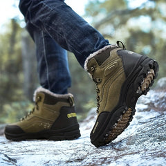 Men's Ankle Top Hiking Sneakers Wear-resistant Non-Slip Outdoor Shoes
