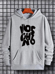 Letter Print Hoodie Hoodies For Men Men's Casual Graphic Pullover Hooded
