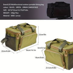 LEOFISHING Portable Gear Storage Sling Bag Large Capacity