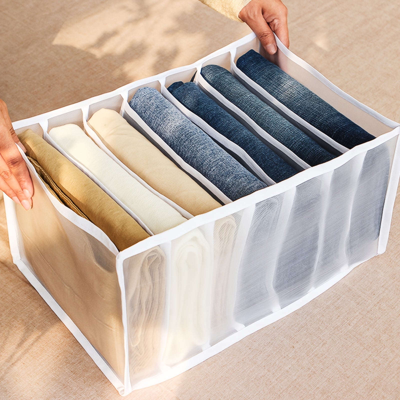 Jeans Storage Box Underwear Socks T shirt Pants Storage Box