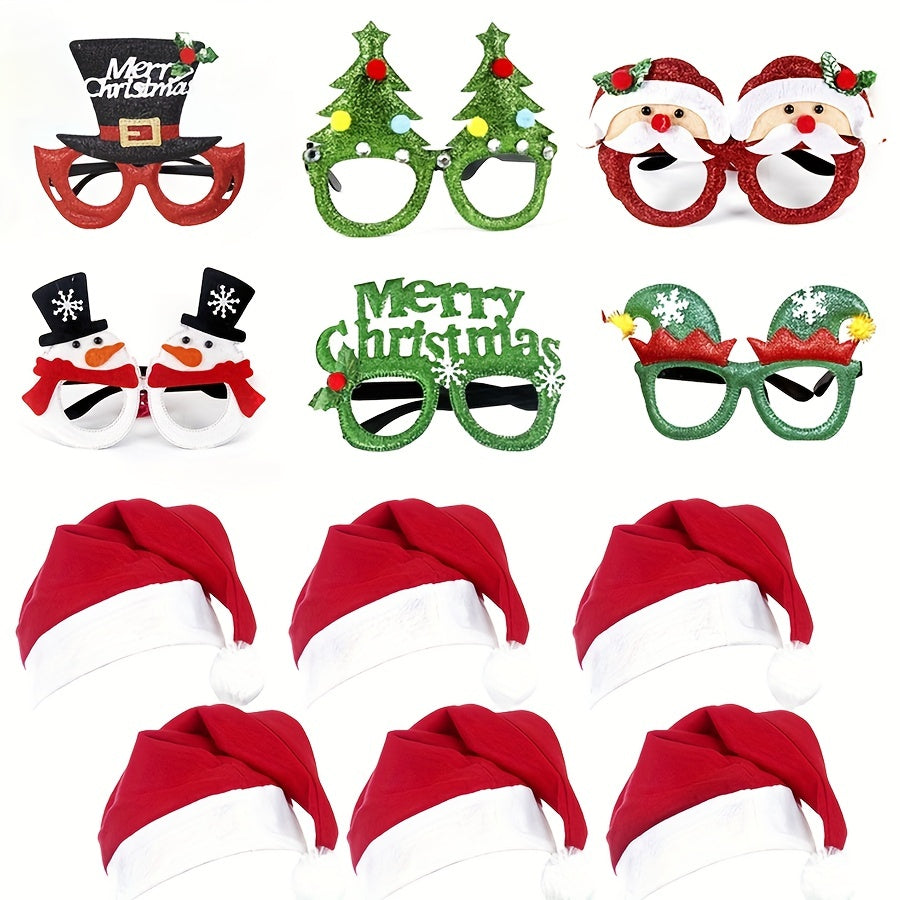 Christmas Dress Up Set Holiday Ornaments Party Dress Up Props