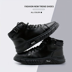 Men's Vintage High Top Platform Boots for Holiday