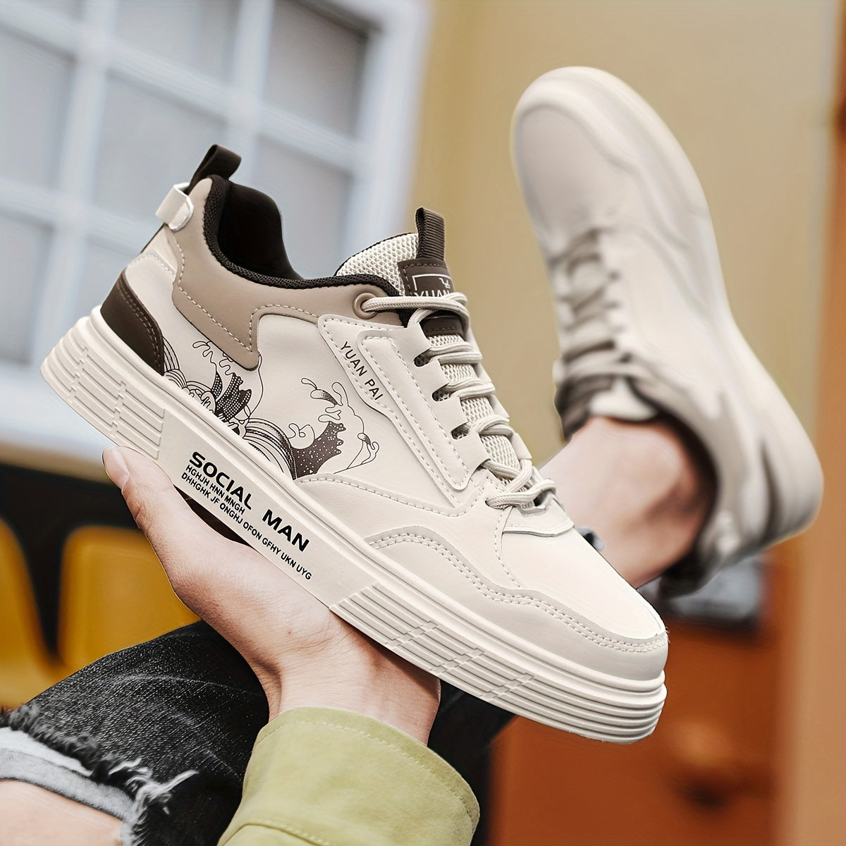 Men's Lightweight Skate Shoes for Spring/Summer