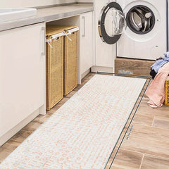 Boho Runner Rug for Laundry Room Area Soft Non Slip Washable Stair Carpet Runner