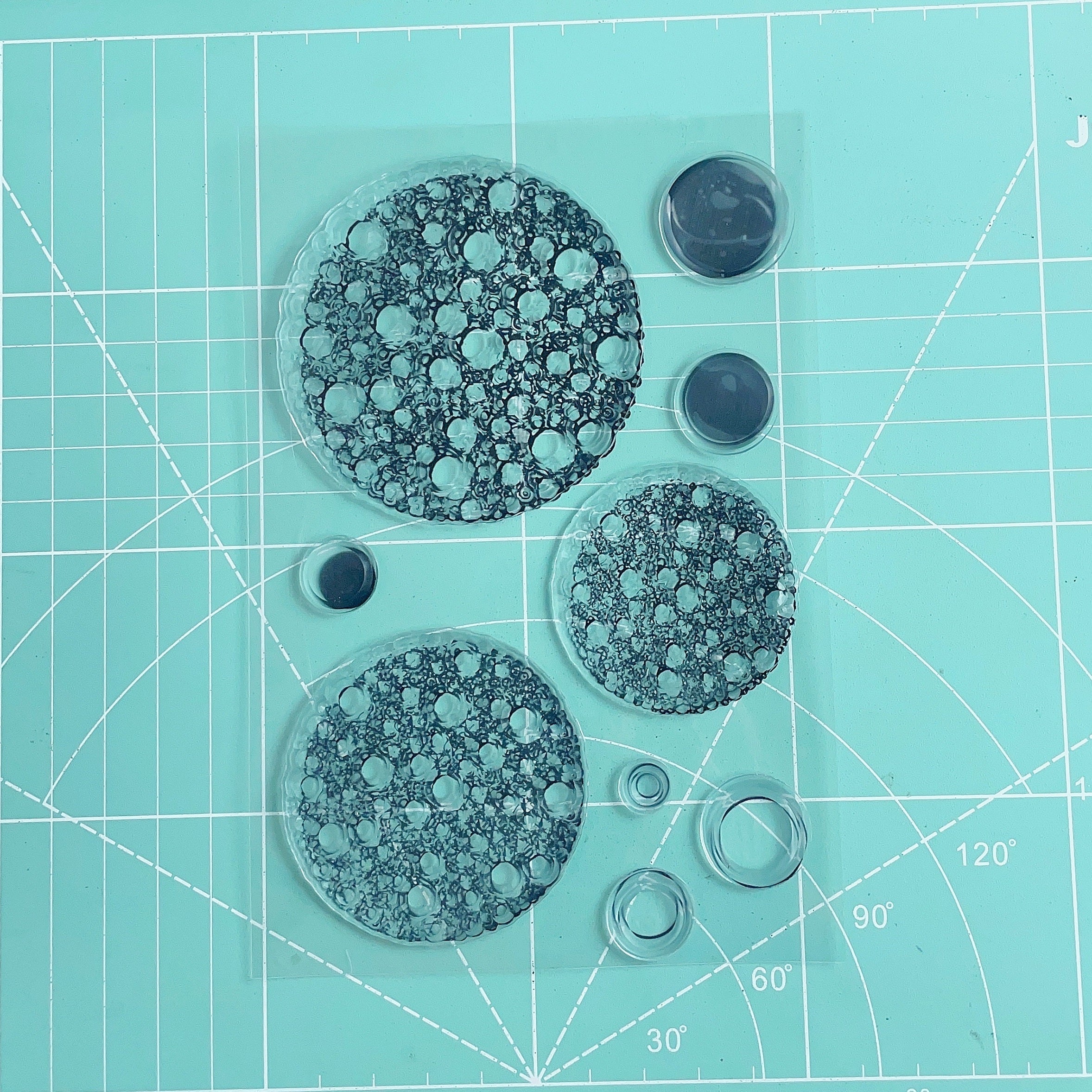 Colorful Round Silicone Seals for Kids & Students