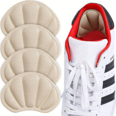 Heel Cushion Inserts Mesh Grips Pads Adhesive Guards Liners Reusable