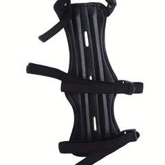 Adjustable Leather Archery Arm Guard Protects Forearm